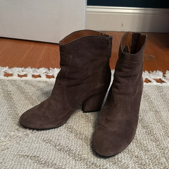 Nine West brown suede boots - Picture 2 of 5